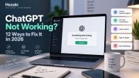 Why Is ChatGPT Not Working? 12 Ways to Fix Common Problems